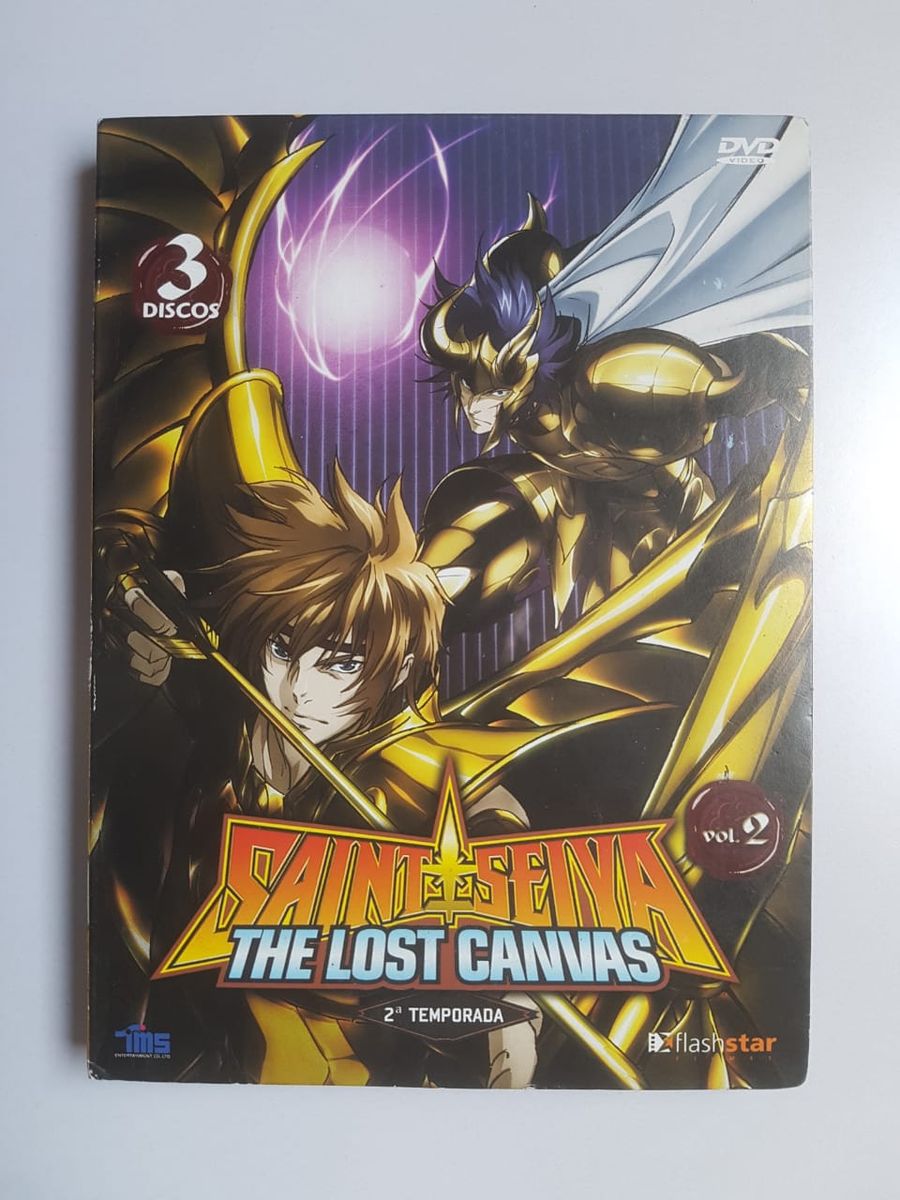Dvd Box Saint Seiya The Lost Canvas 2ª Temporada Vol 2 | Flashstar