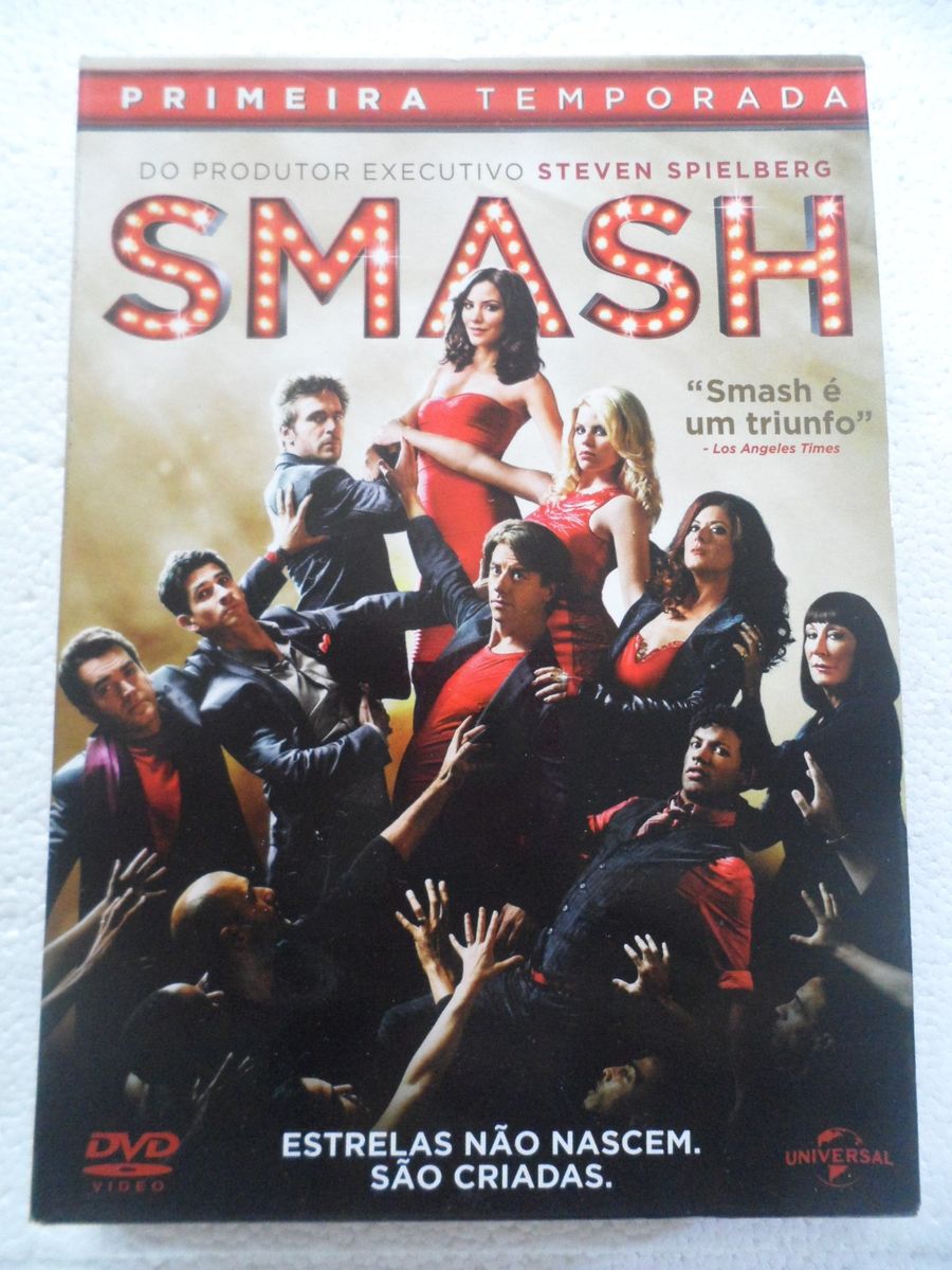 Dvd Box Smash Primeira Temporada Completa 5 Discos Dvd Nacional e ...