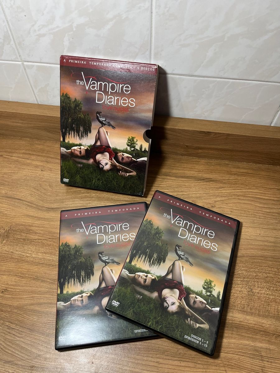 Dvd Box - The Vampire Diaries - 1° Temporada Completa | Filme e Série ...