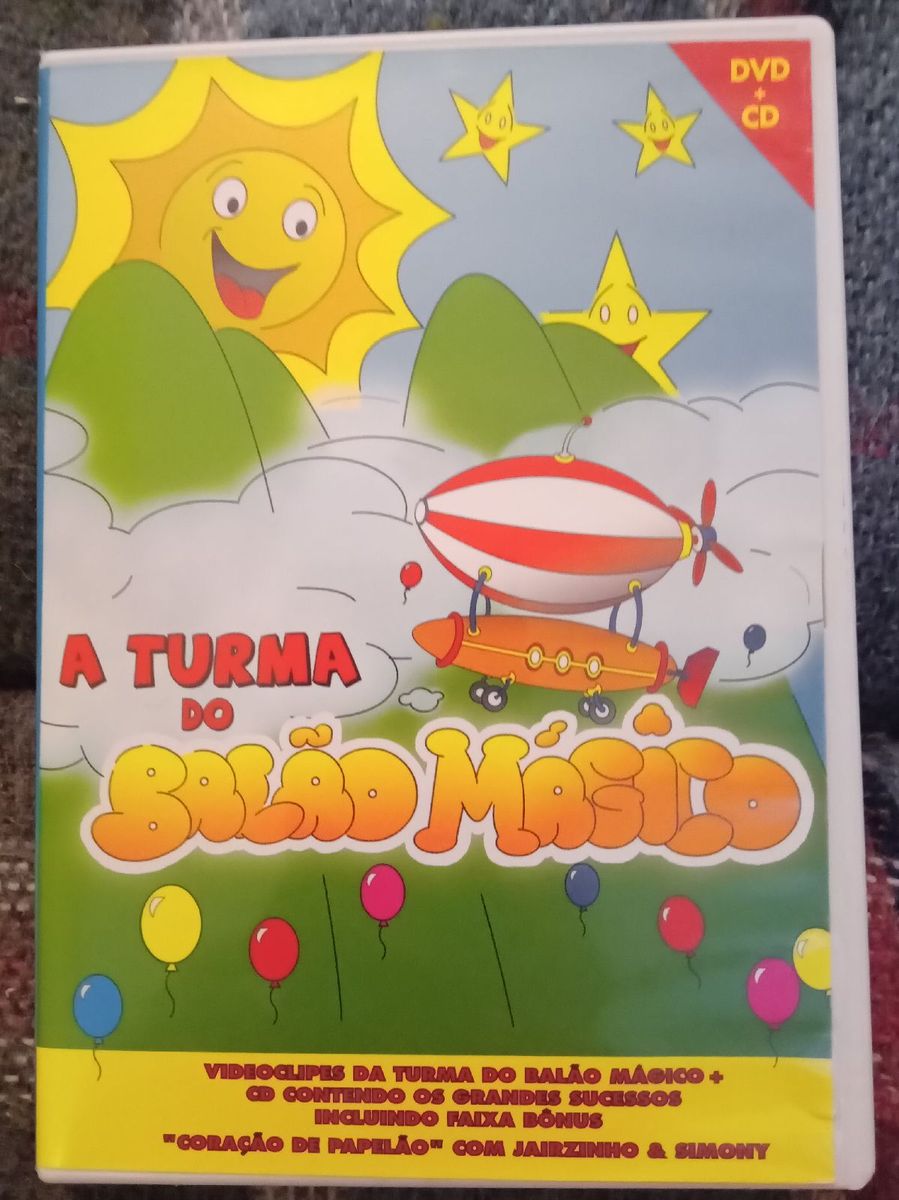 Dvd Cd A Turma Do Bal O M Gico Item Infantil Sony Bmg Usado Enjoei