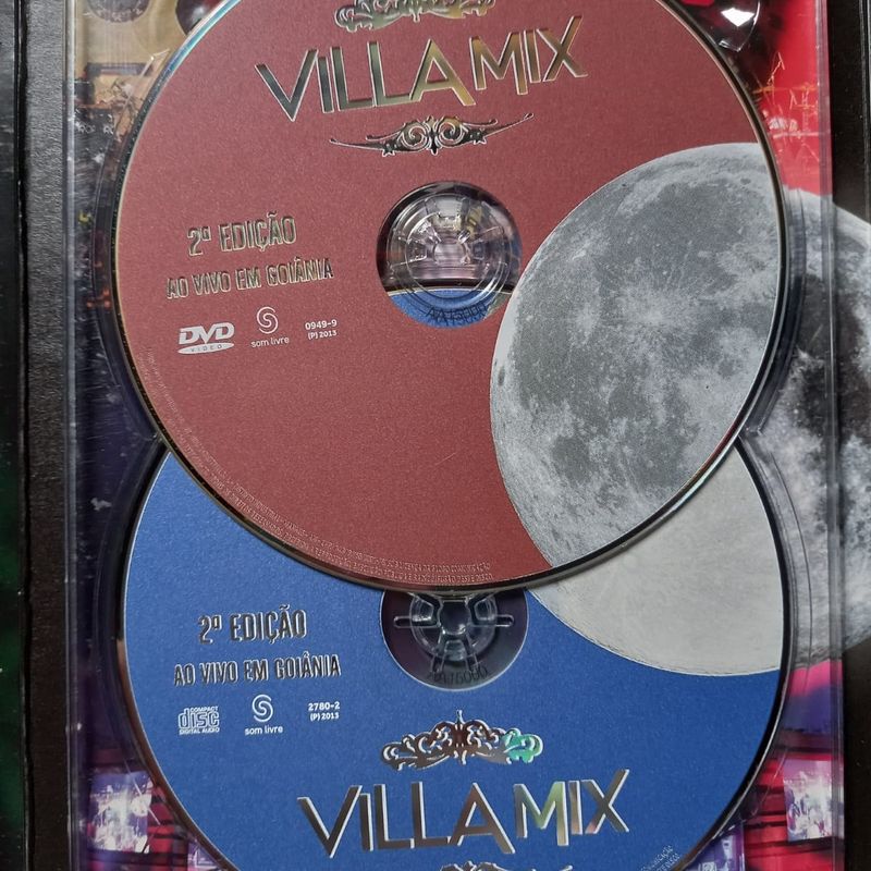 Villa Mix - 2ª Edição: Ao Vivo em Goiânia Dvd + Cd | Item de