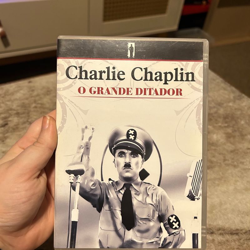 Dvd Charles Chaplin - O Grande Ditador | Usado 90670248 | enjoei