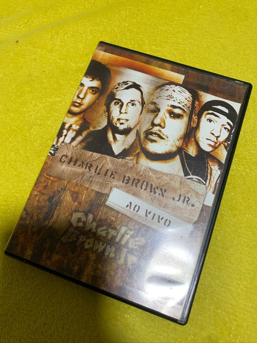 Dvd Charlie Brown Jr Original Relíquia Item de Música Dvd Usado