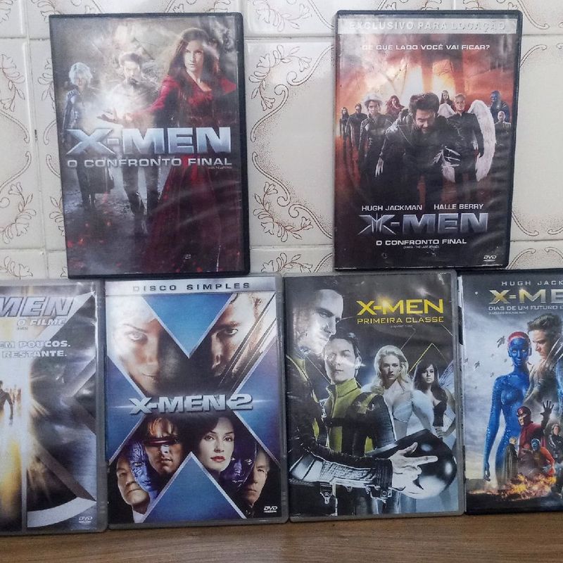 Dvd Coleção Filme X-Men (06 Dvds) - Originais | Dvd Usado 67159813