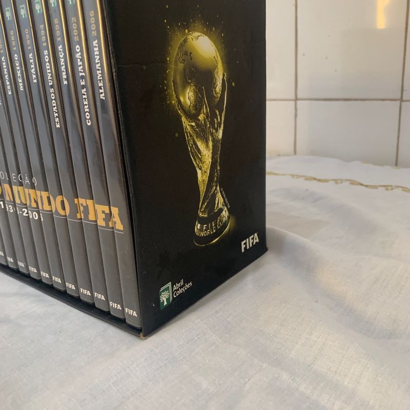 Dvd Copa do Mundo Fifa 1930/2006 Box Coleção Completa | Dvd Nunca