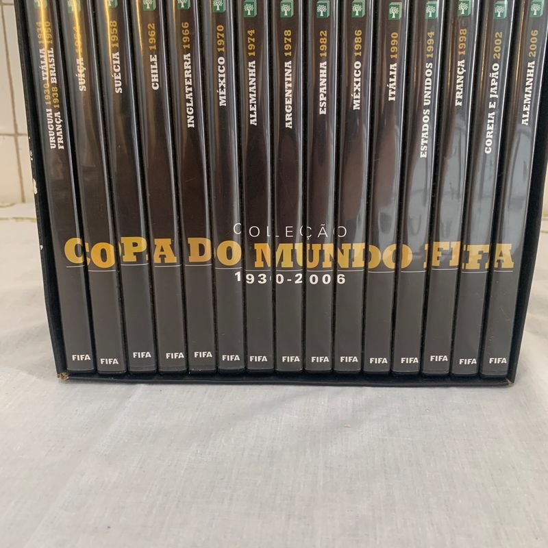 Dvd Copa do Mundo Fifa 1930/2006 Box Coleção Completa | Dvd Nunca