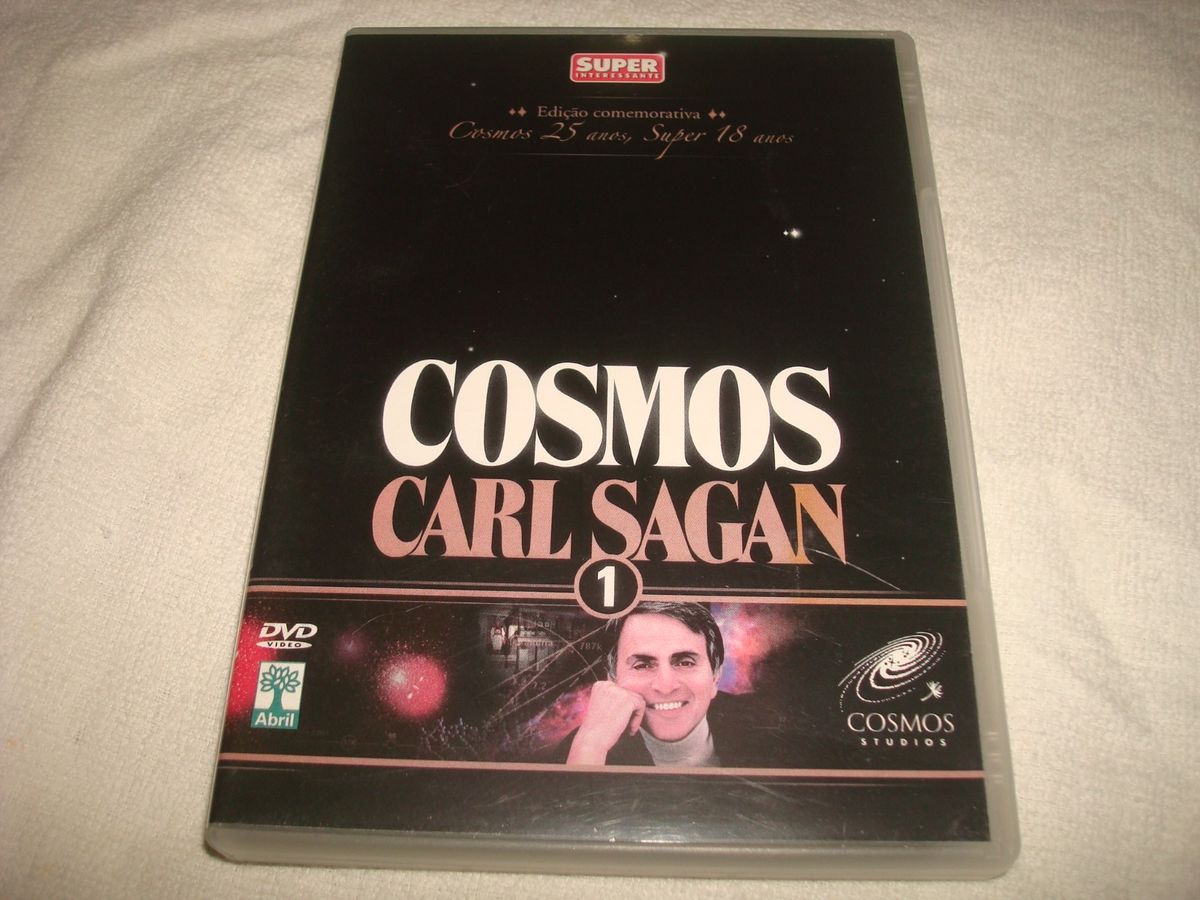 Dvd Cosmos Carl Sagan Dvd 1 Nacional E Original | Filme E Série Abril ...