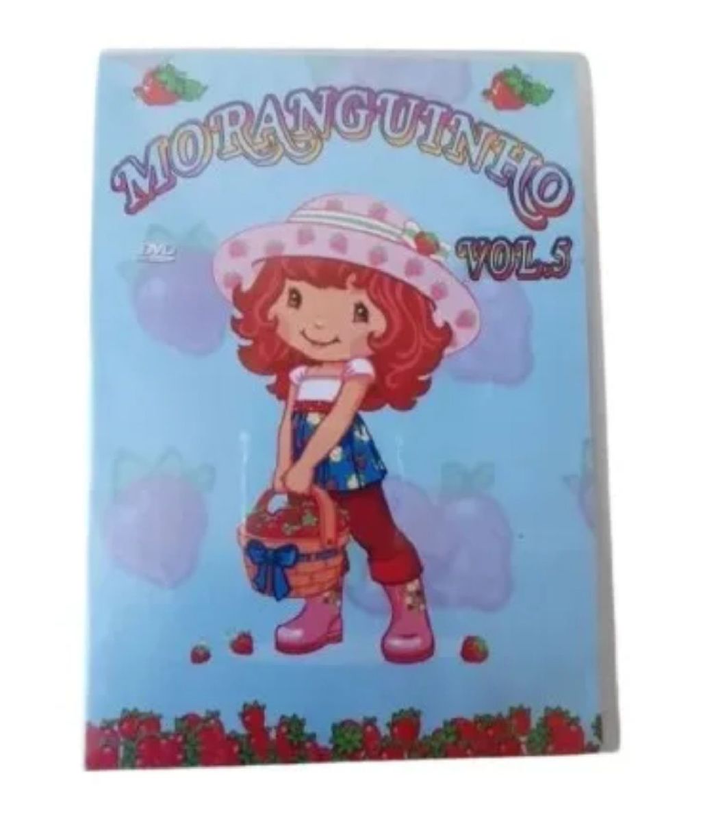 Moranguinho com Muito Brilho Dvd  Item Infantil Dvd Nunca Usado