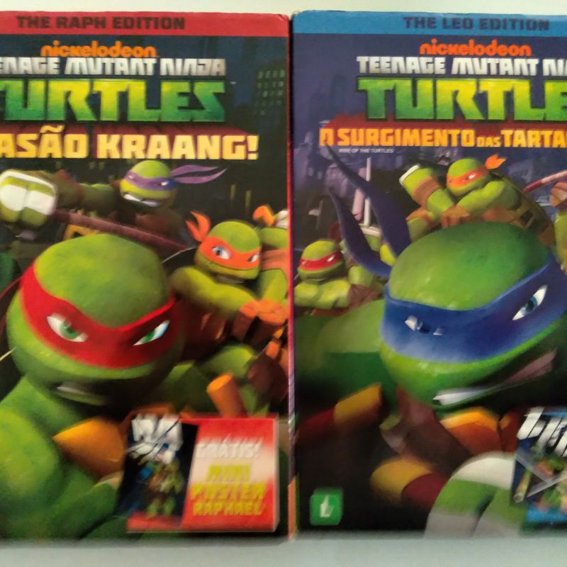 DVD As tartarugas Ninja O Destruidor - TMNT desenho animado Nickelodeon -  DONATELLO edição