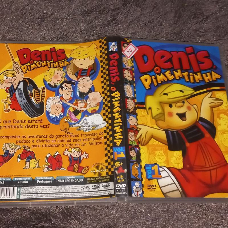 Dvd Denis O Pimentinha Volume 1 | Dvd Usado 67854246 | enjoei