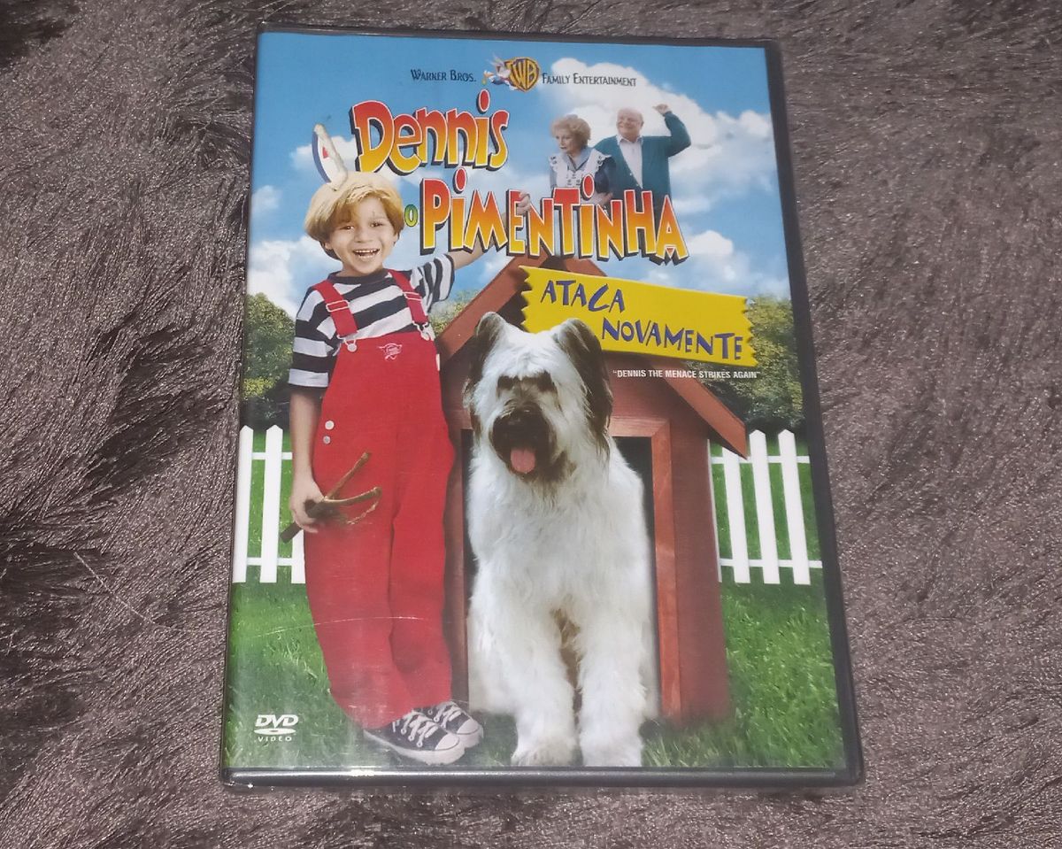 Dvd dennis o pimentinha ataca novamente filme e s rie dvd nunca usado