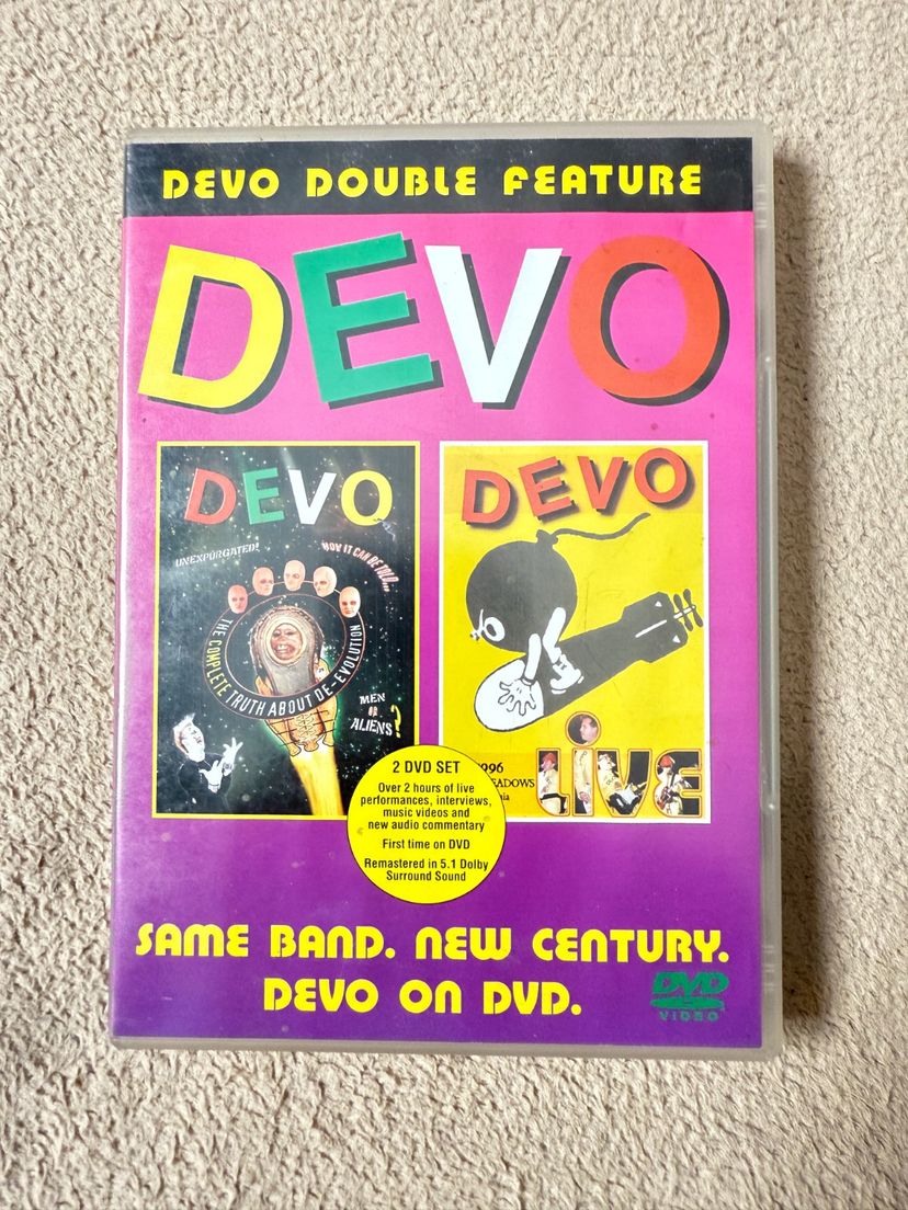 Dvd Devo - The Complete Truth About De-evolution + Devo Live 2 Discos ...