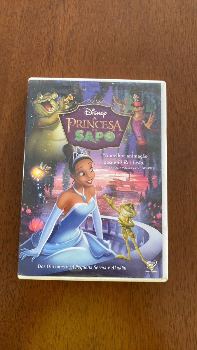Dvd Disney a Princesa e O Sapo | Filme e Série Dvd Disney Usado ...