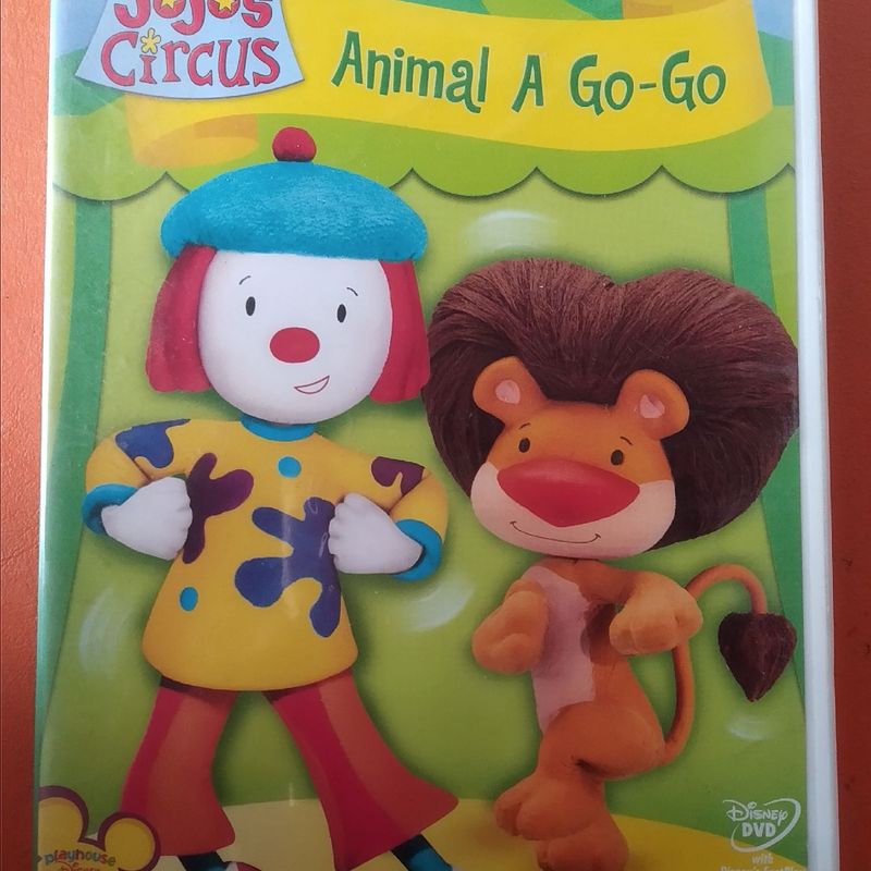 Dvd Disney Jojo'S Circus. Animal a Go-Go | Item Infantil Dvd Usado