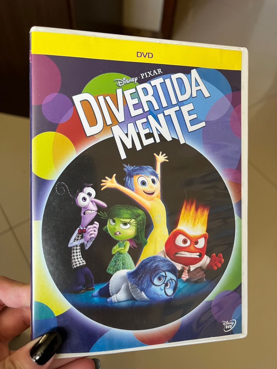 Dvd Divertida Mente | Produto Vintage e Retro Dvd Usado 95165250