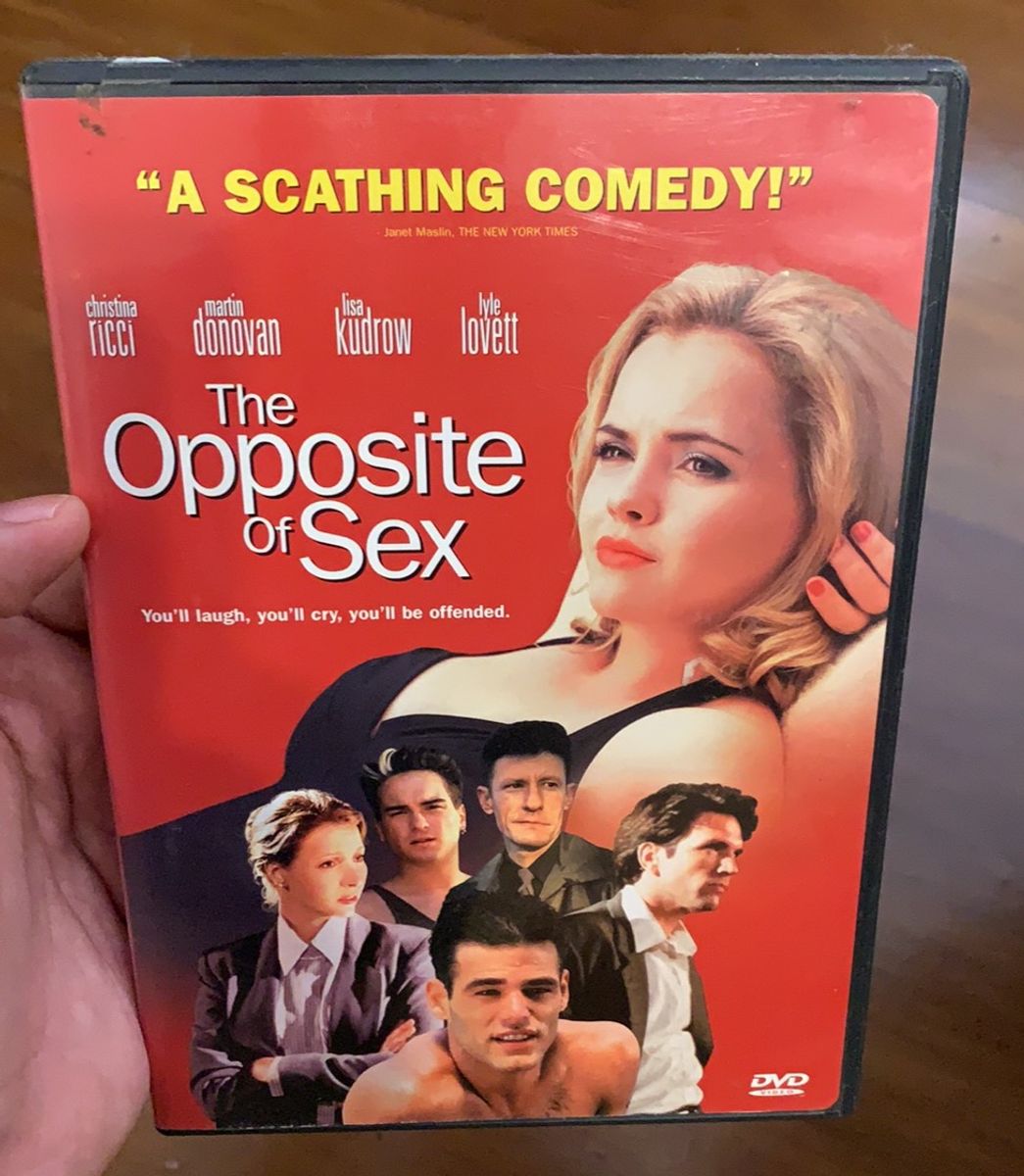 Dvd do Filme O Oposto do Sexo The Opposite Of Sex Rarissimo Filme e Série Dvd Usado