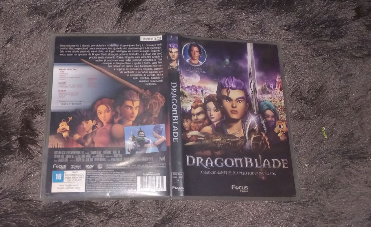 Dvd: Dragonblade - A Emocionante Busca Pelo Poder Da Espada