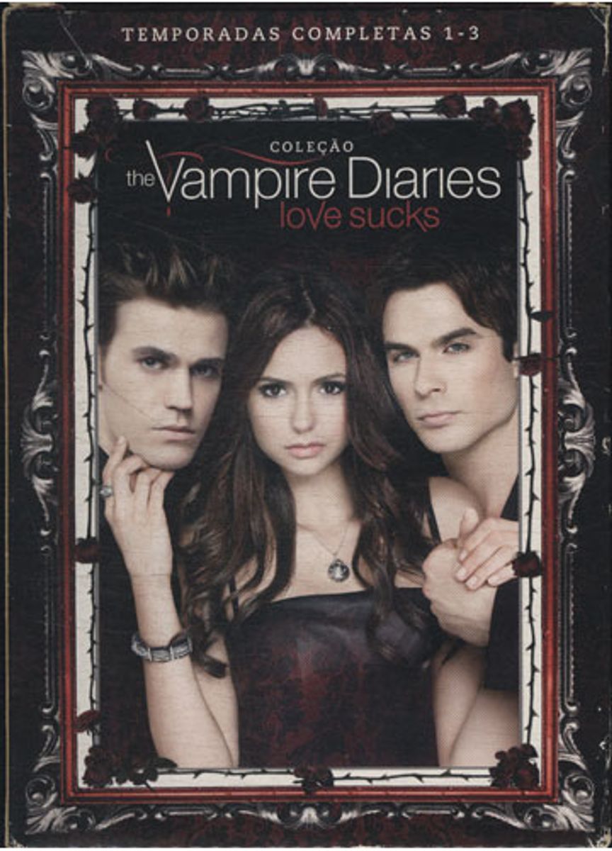 Dvd Drama Coleção The Vampires Diaries - Temporadas Completas 1-3 *box ...