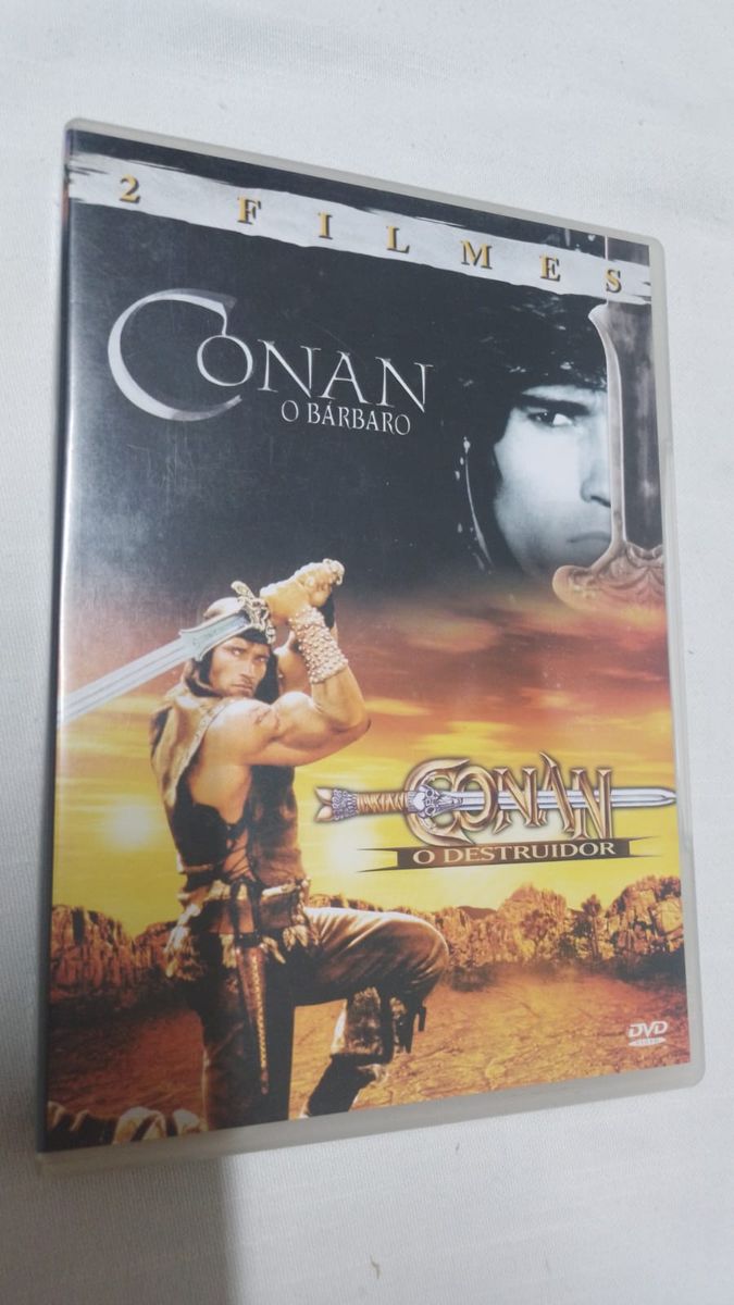 Dvd Duplo Conan - O Bárbaro e Conan - O Destruidor ( 18963 ) | Item de  Música Usado 104943963 | enjoei