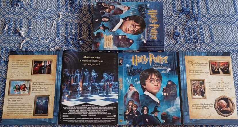 Dvd Duplo Harry Potter e a Pedra Filosofal | Item de Música Warner ...