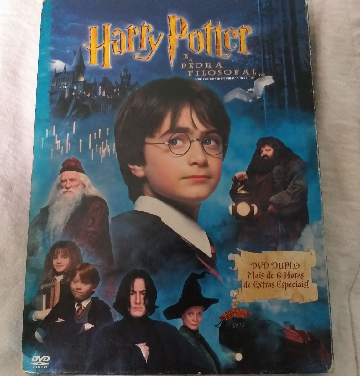 Dvd Duplo Harry Potter e a Pedra Filosofal | Filme e Série Warner Bros ...