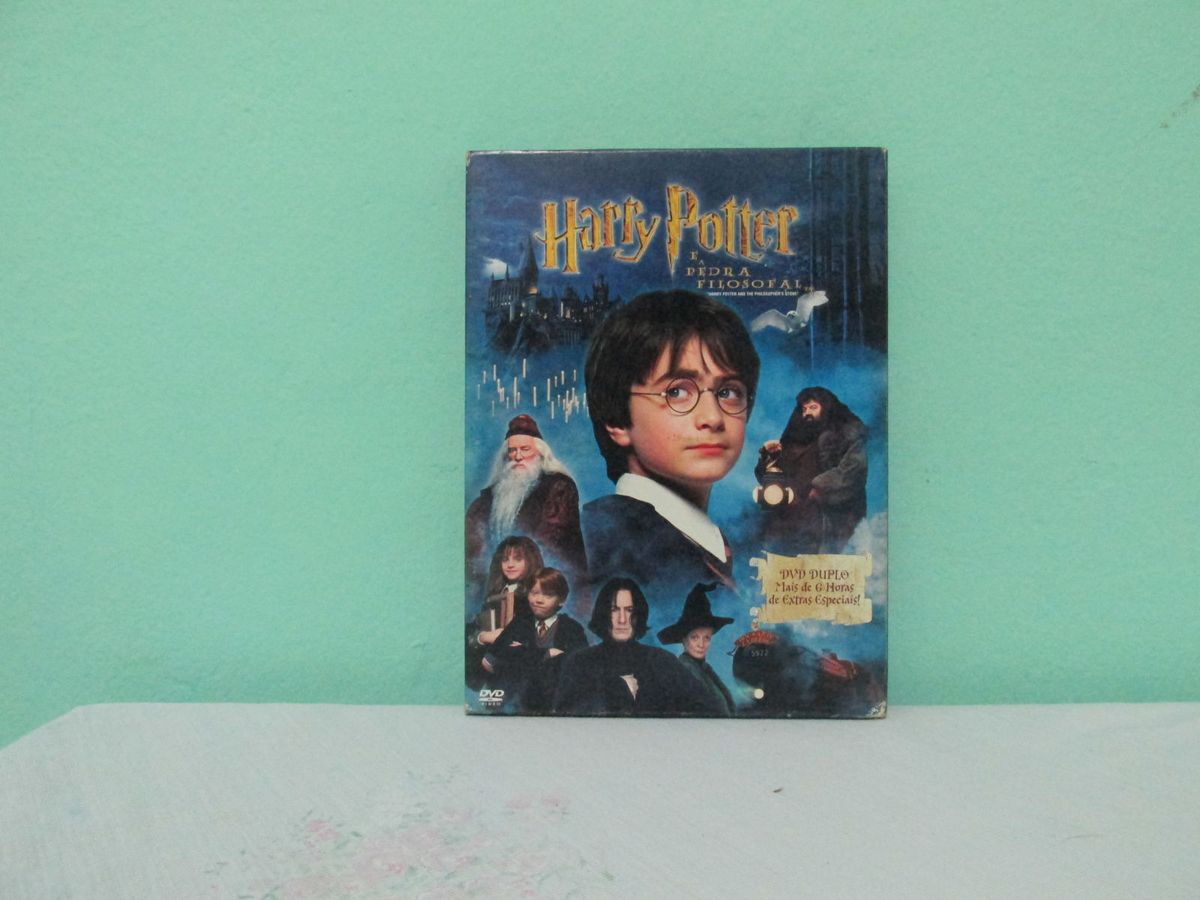 Dvd Duplo Harry Potter e a Pedra Filosofal | Filme e Série Usado ...