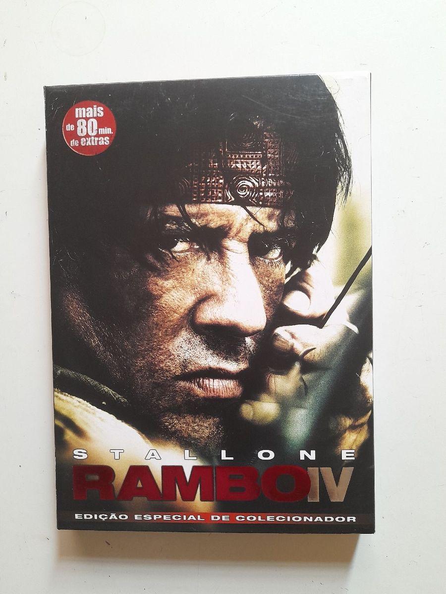 Dvd Edição Especial Seminovo do Filme ( Rambo 4 ), Filme e Série Dvd Usado  82156894