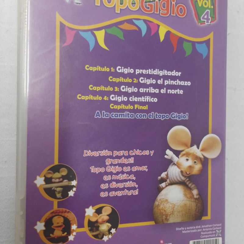 Dvd El Show Del Topo Gigio - Vol. 4 ( 15933 ) | Usado 91435990 | enjoei