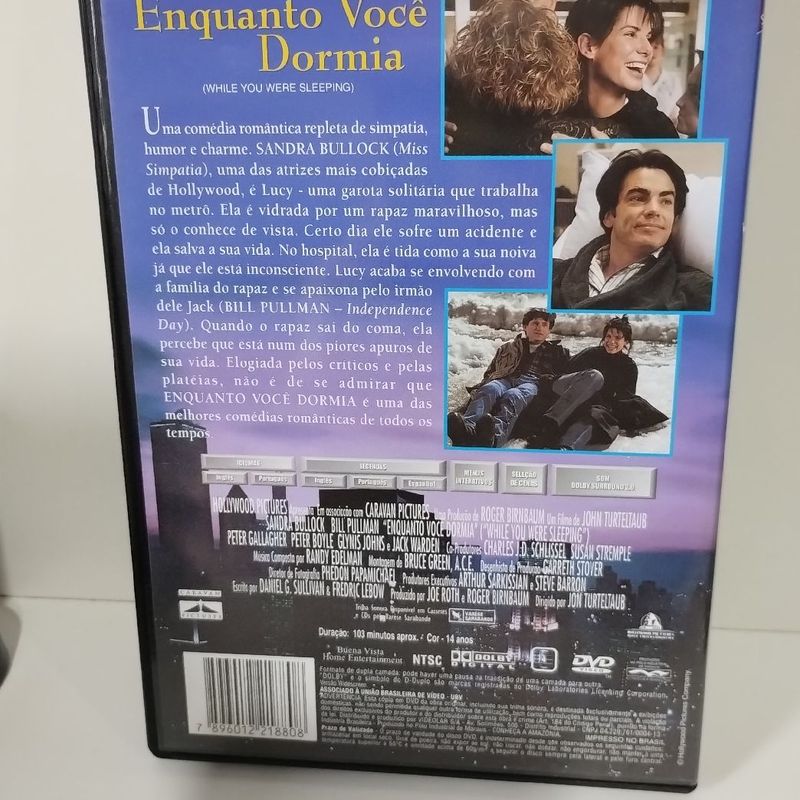Dvd Enquanto Você Dormia- Raro | Dvd Usado 111379163 | enjoei