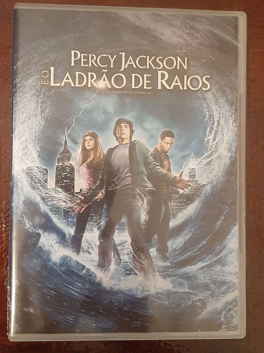 Dvd Percy Jackson e O Ladrão de Raios Filme e Série Disney Usado enjoei