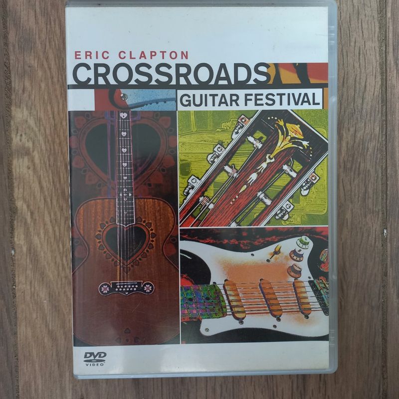 Dvd Eric Clapton Crossroads Guitar Festival | Item de Música Usado