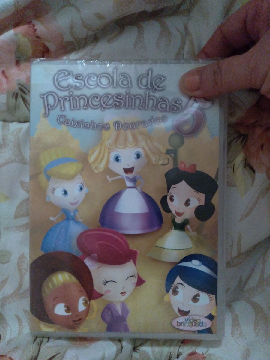 Kit 3 DVDs Escola de Princesinhas (Usado)