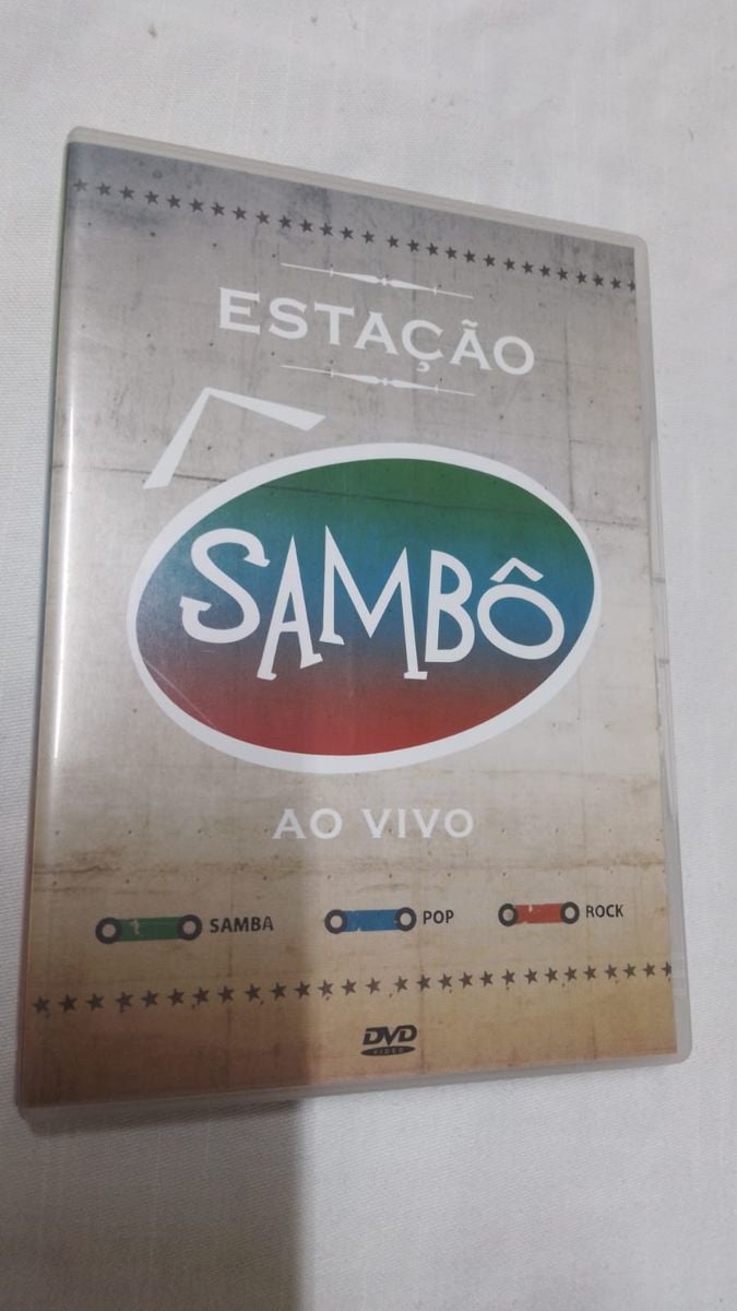 Dvd Estação Sambô - Ao Vivo ( 19935 ) | Usado 109584060 | enjoei