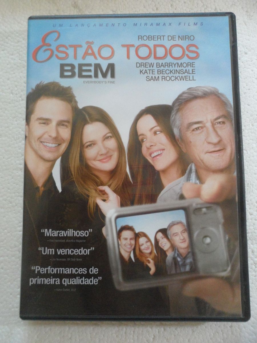 Dvd Estão Todos Bem Robert de Niro Dvd Nacional e