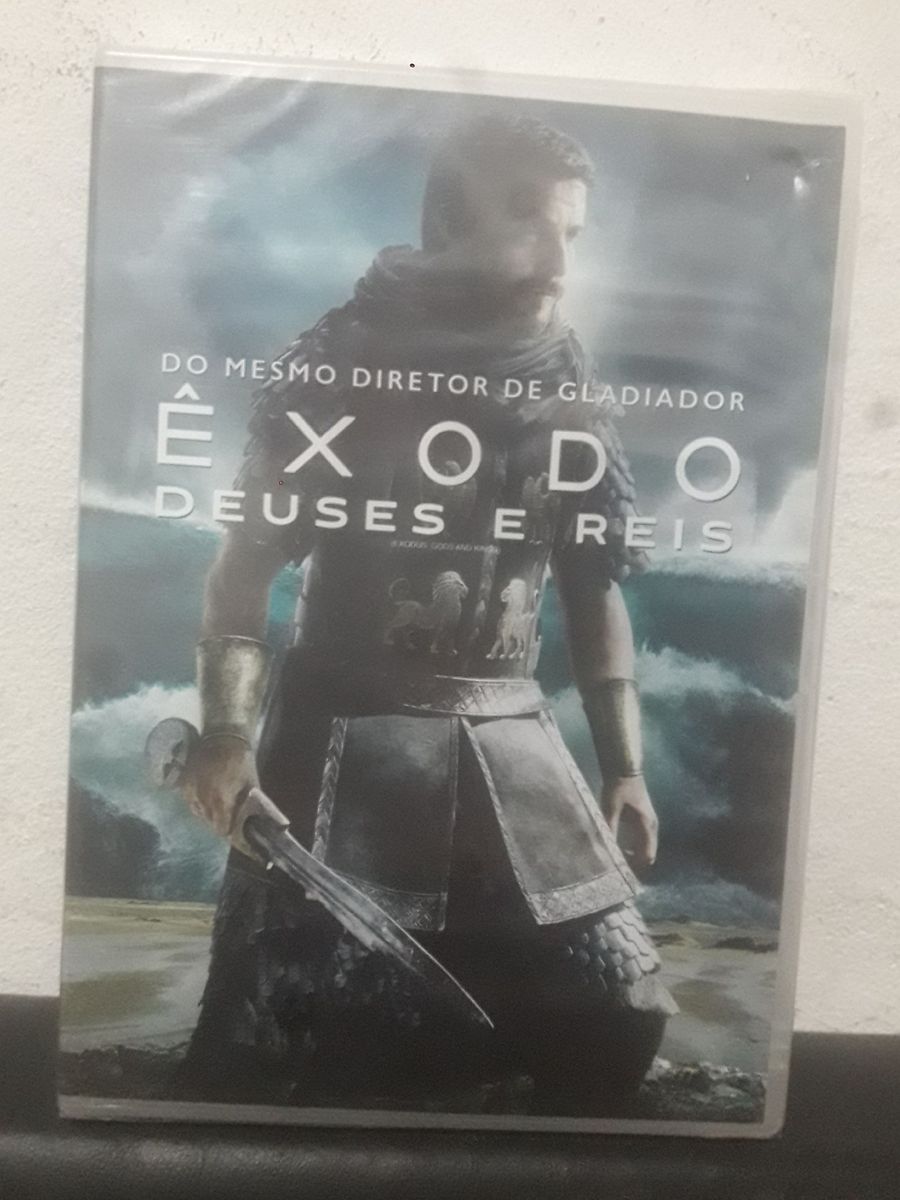 Dvd Êxodo Deuses e Reis Lacrado | Filme e Série Dvd Nunca Usado ...