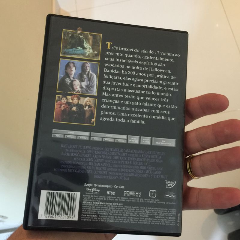 Dvd Filme Abracadabra | Filme e Série Dvd Usado 36810161 | enjoei