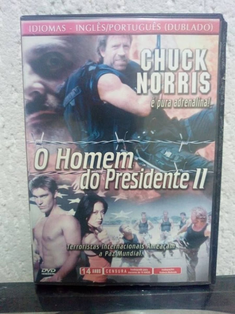 Dvd Filme O Homem do Presidente 2 Filme e Série Dvd Usado 31588230 enjoei
