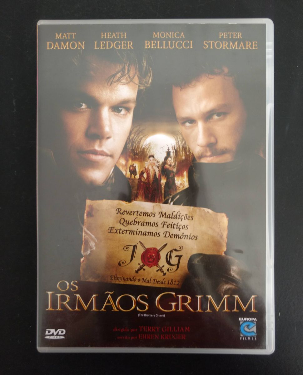 Dvd Filme Os Irmãos Grimm Filme