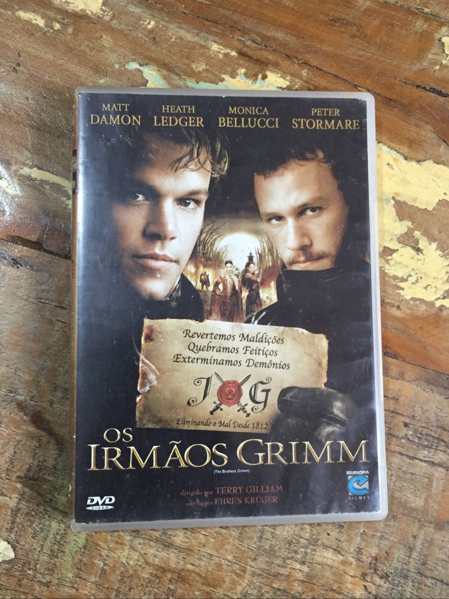 Dvd Filme Os Irmãos Grimm Filme