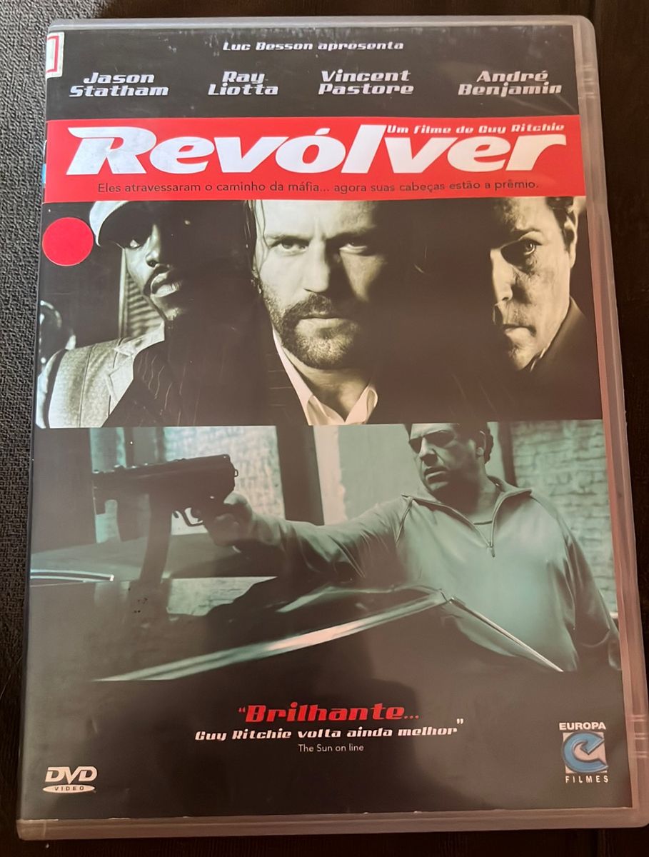 Dvd Filme Revólver Um Dos Melhores do Diretor Guy Ritchie | Filme e ...