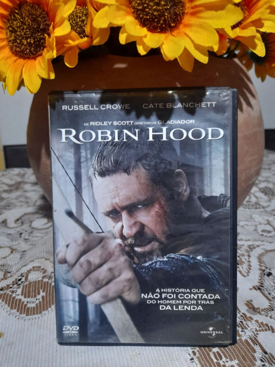 Dvd Filme Robin Hood Filme E S Rie Dvd Original Usado