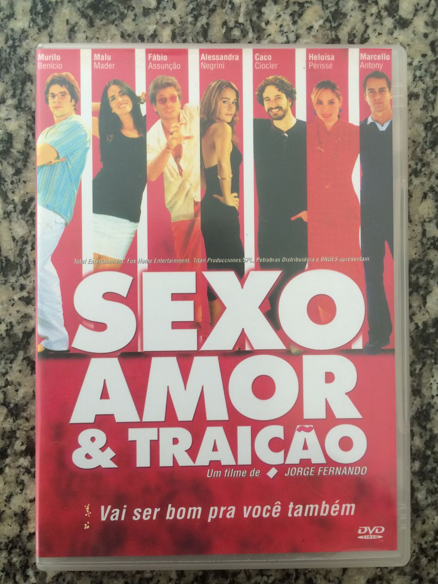 Dvd Filme Sexo, Amor e Traição | Nacional Usado 48468112 | enjoei