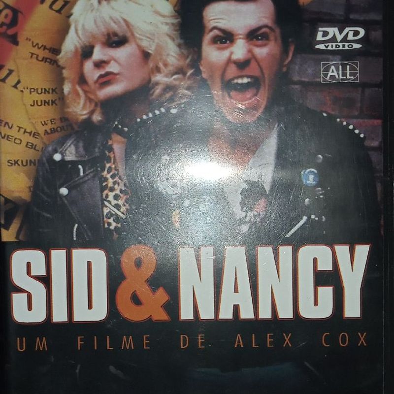 Dvd Filme Sid e Nancy O Amor Mata -Banda Sex Pistols | Dvd Filme