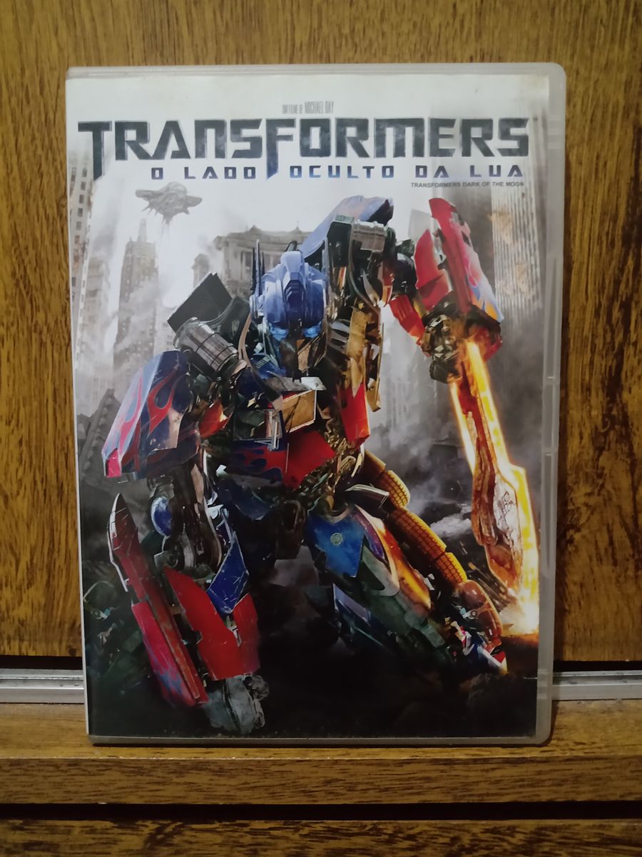 Filme Blu-ray - Transformers O lado Oculto da Lua