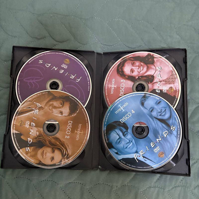 Dvd Friends 1a Temporada | Warner Bross Usado 111706591 | enjoei