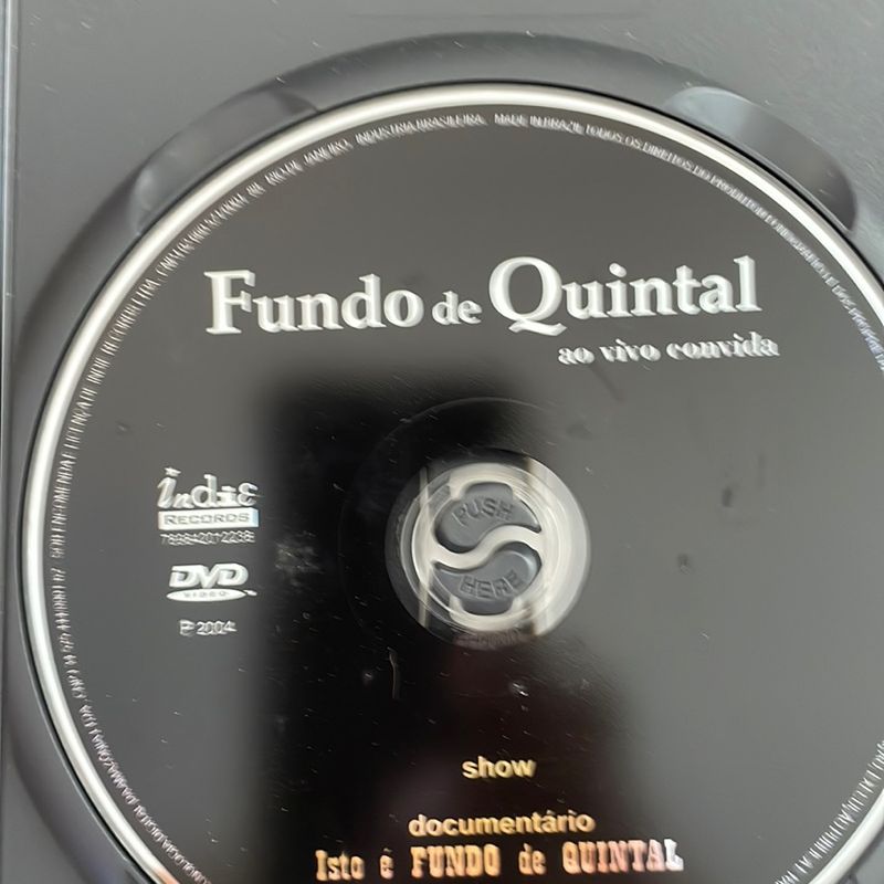 Dvd Fundo de Quintal, Filme e Série Dvd Usado 92638911