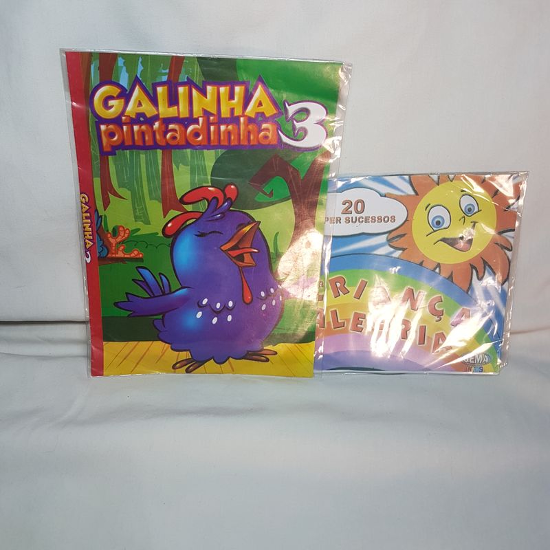 DVD Galinha Pintadinha 3