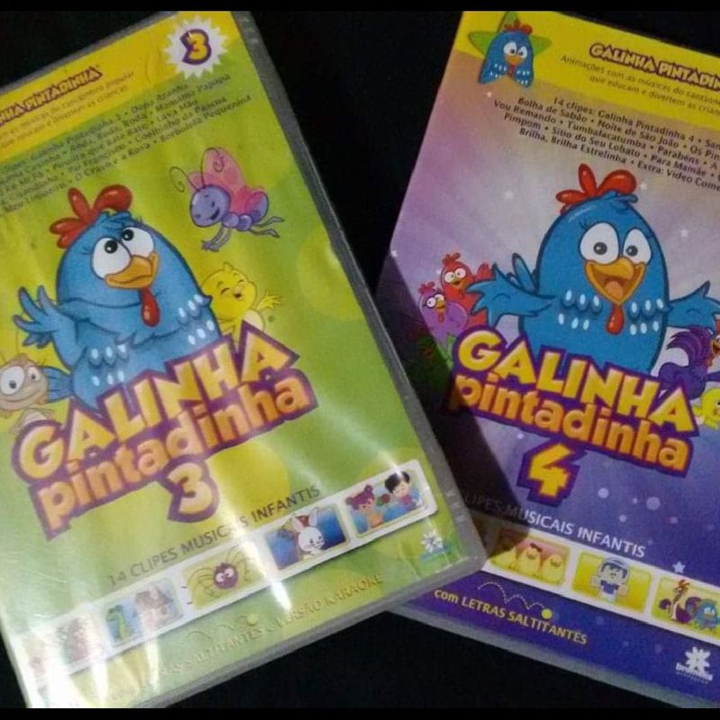 Dvds Galinha Pintadinha, Coleção Completa, Item Infantil Dvd Video Usado  51974289