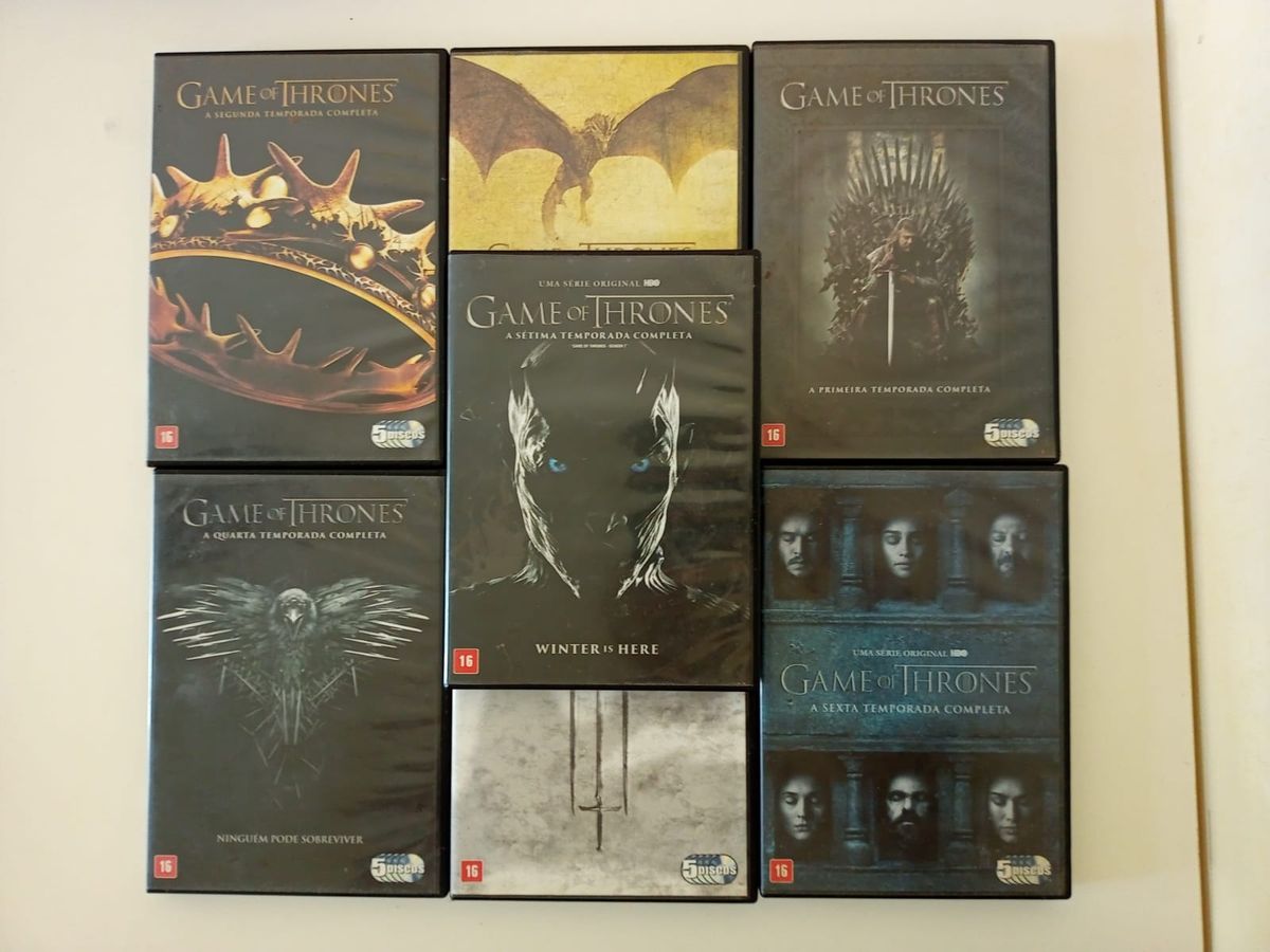 Dvd Game Of Thrones a Série Completa Filme e Série Game Of Thrones