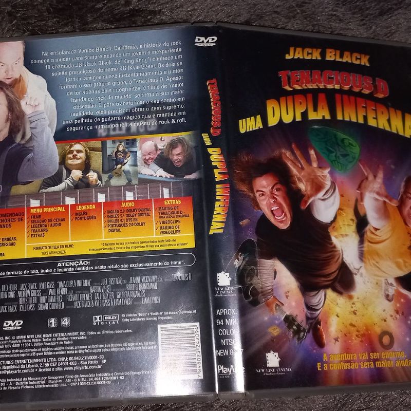 Dvd Genacious D Uma Dupla Infernal ( Jack Black ), Filme e Série Dvd Usado  69234035